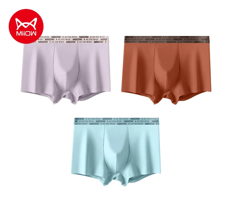 Boxershorts 3-pack – Mjuk Borstad Bomull