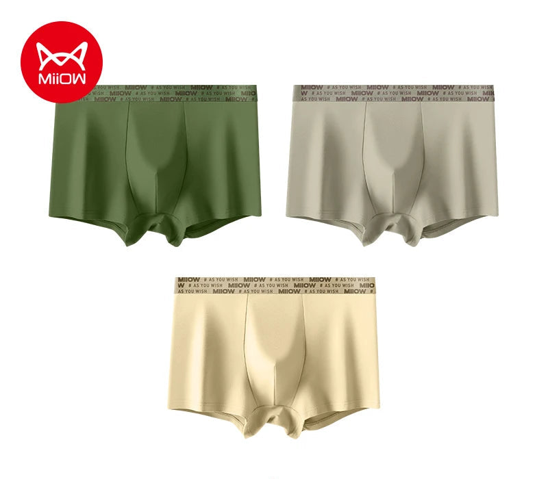 Boxershorts 3-pack – Mjuk Borstad Bomull