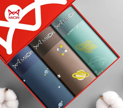 Boxershorts 3-pack – Silkeskänsla med Rymdmotiv