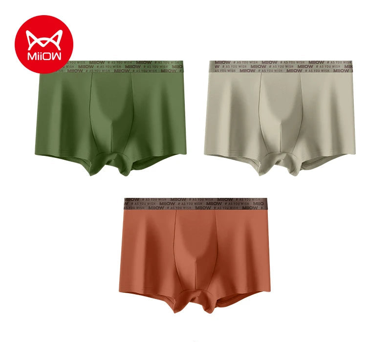 Boxershorts 3-pack – Mjuk Borstad Bomull