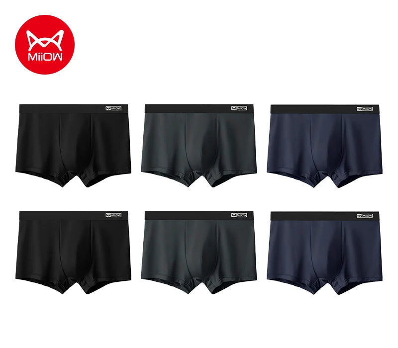6-pack stilrena boxershorts i mjuk bomull