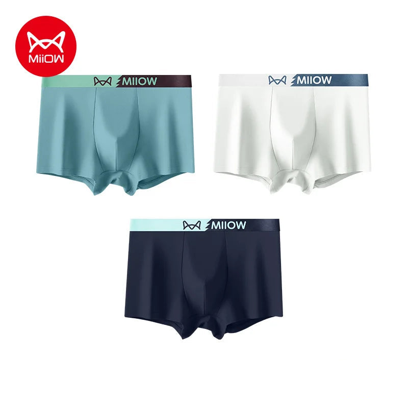 3-pack snygga och bekväma boxerkalsonger i bomull