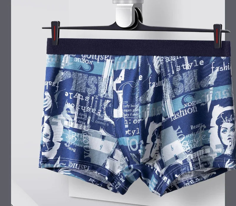 Boxershorts 4-pack – London & Retro Print