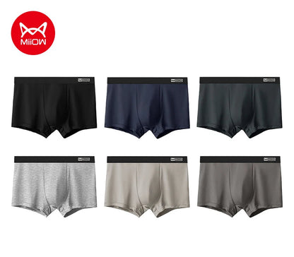 6-pack stilrena boxershorts i mjuk bomull