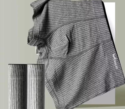 4-pack boxershorts i olika färger med stilrena ränder